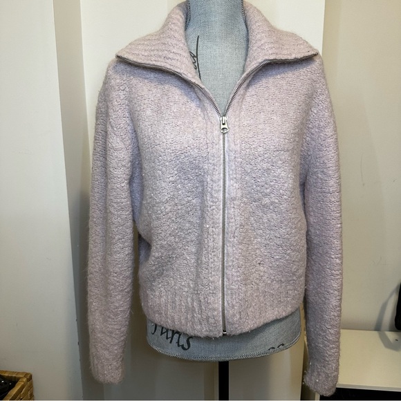 Wilfred Jackets & Blazers - Aritzia | Wilfred Free Marilyn Sweater Soft Lilac Medium